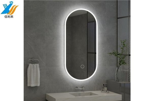 AC100-240V التوتر مرآة شاشة لمسة ذكية مخصصة مع تكامل أندرويد ومعالج رباعي النواة