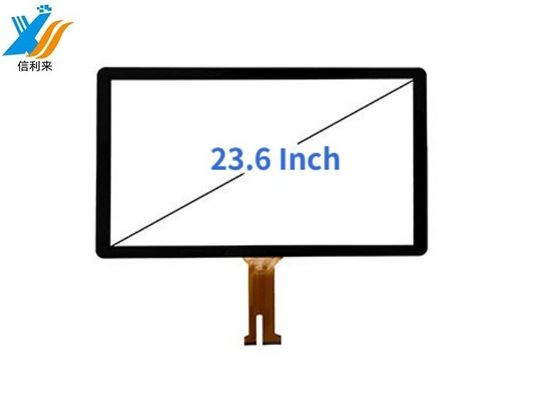OEM لوحة اللمس الكهربائية USB الصناعية للزجاج اللمس الكهربائي 23.8 "