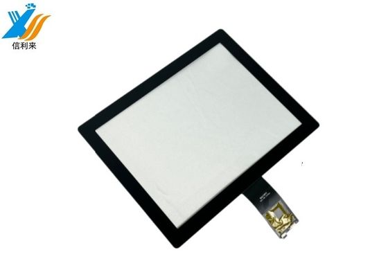 الصناعية السوداء الكل في جهاز كمبيوتر واحد PCAP لوحة شاشة لمسة 10.4 بوصة مع واجهة USB و IIC COF