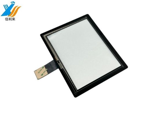 الصناعية السوداء الكل في جهاز كمبيوتر واحد PCAP لوحة شاشة لمسة 10.4 بوصة مع واجهة USB و IIC COF