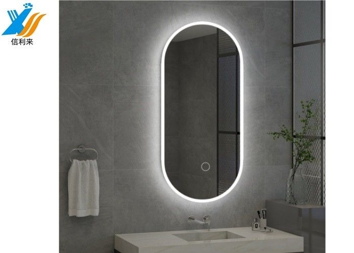 AC100-240V التوتر مرآة شاشة لمسة ذكية مخصصة مع تكامل أندرويد ومعالج رباعي النواة