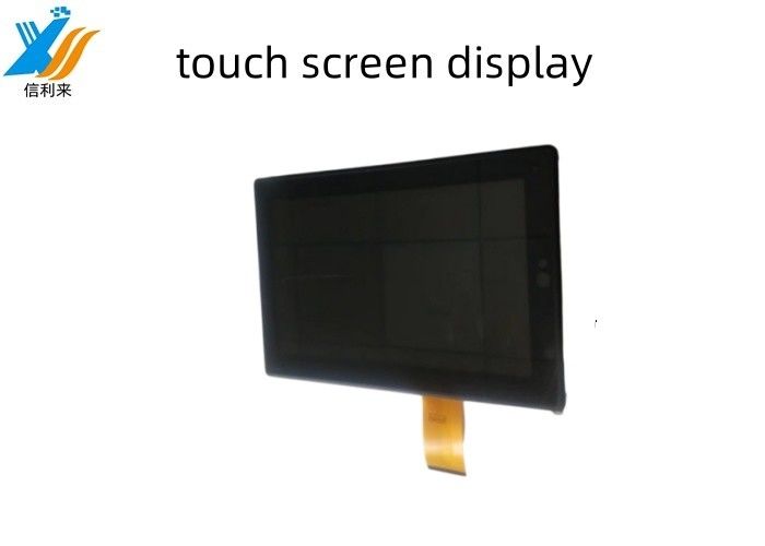 10.1 بوصة سعة LCD لوحة لمسة مع حساسية عالية G + G هيكل VGA HDMI مخصصة لأجهزة الكمبيوتر اللوحية التعليم الصناعي